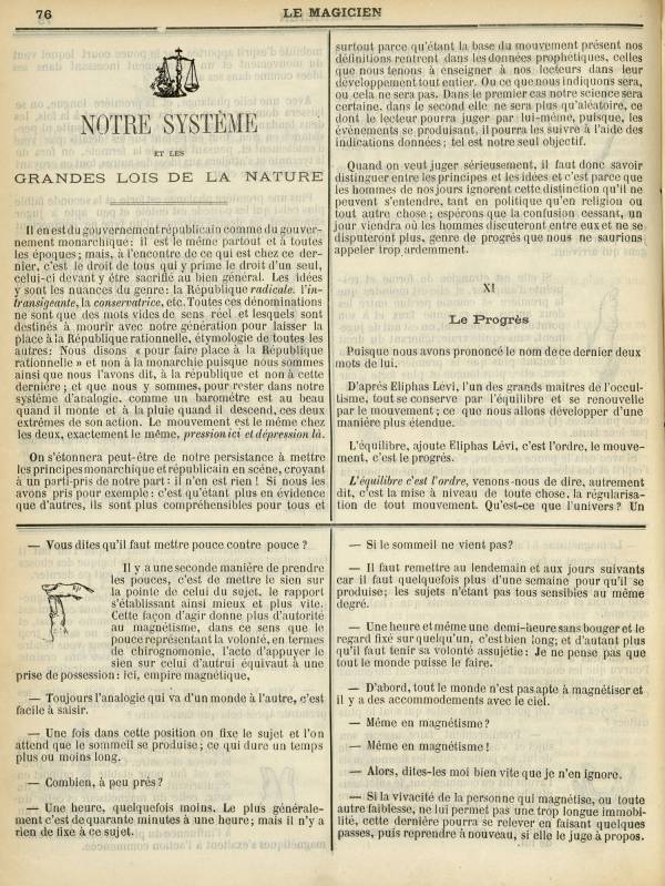 
						Affichage en mode lecture de la page
					