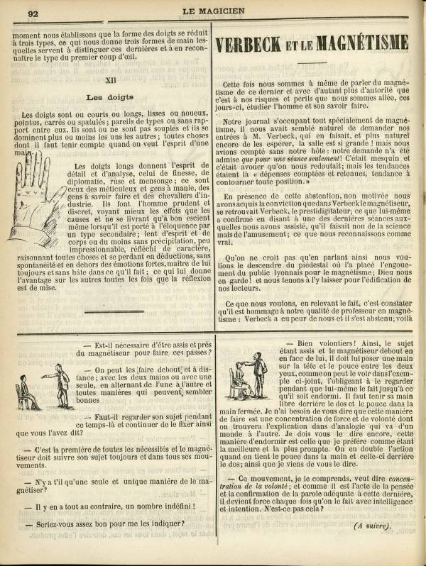 
						Affichage en mode lecture de la page
					