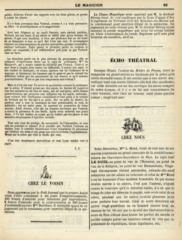 
						Affichage en mode lecture de la page
					