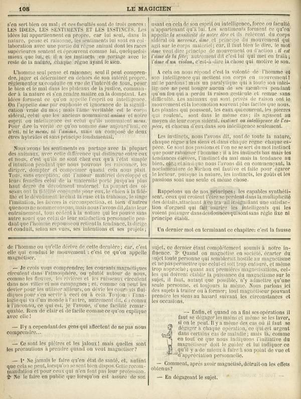 
						Affichage en mode lecture de la page
					