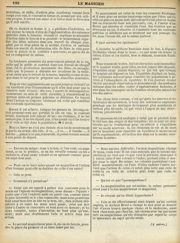 
						Affichage en mode lecture de la page
					