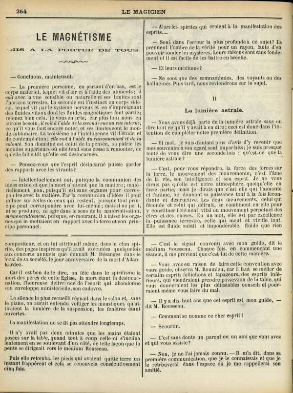 
						Affichage en mode lecture de la page
					