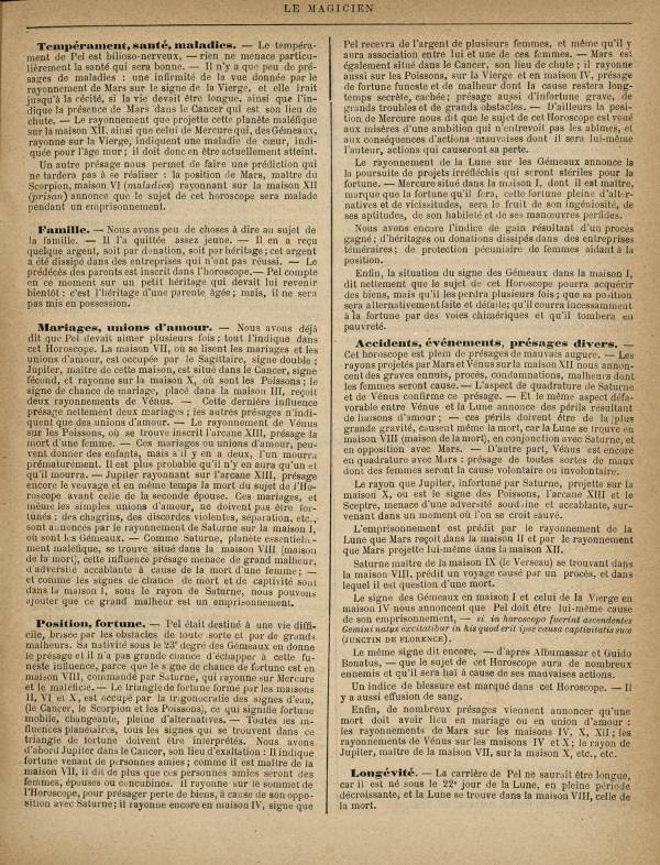 
						Affichage en mode lecture de la page
					