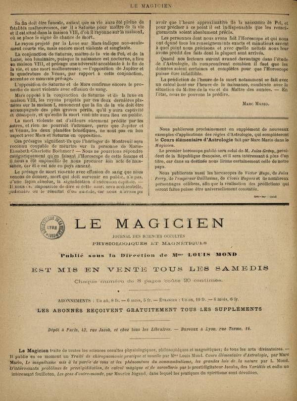 
						Affichage en mode lecture de la page
					