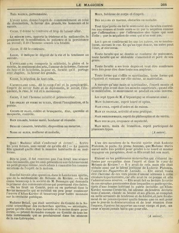 
						Affichage en mode lecture de la page
					