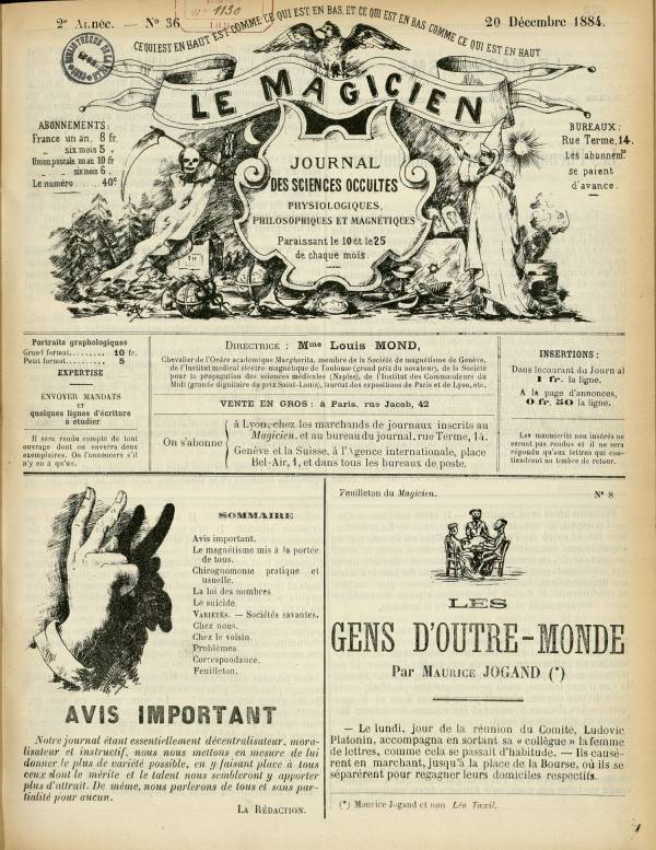 
						Affichage en mode lecture de la page
					