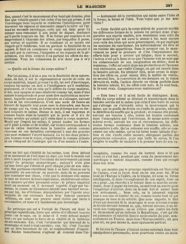 
						Affichage en mode lecture de la page
					