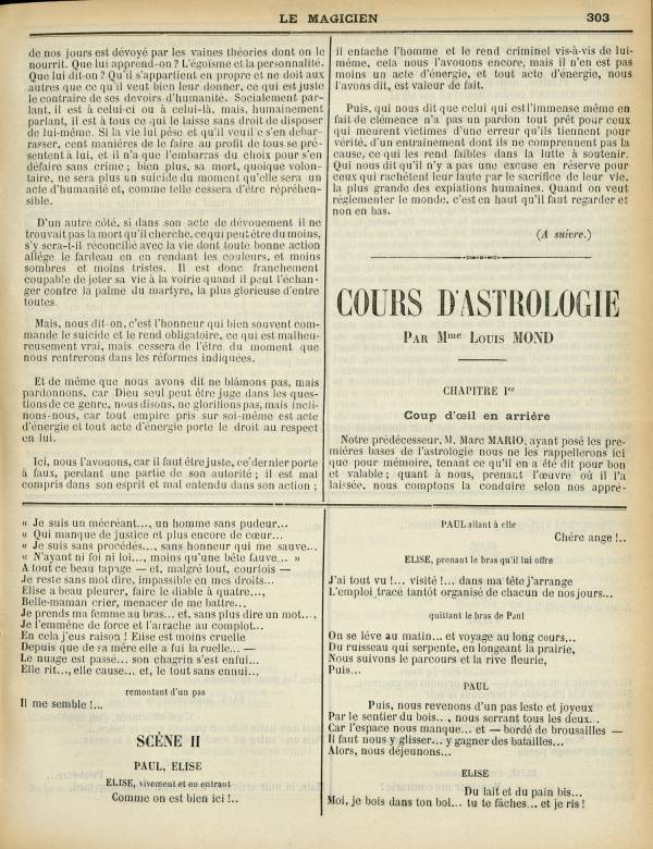 
						Affichage en mode lecture de la page
					