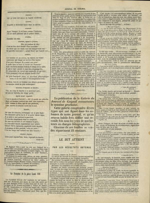 
						Affichage en mode lecture de la page
					
