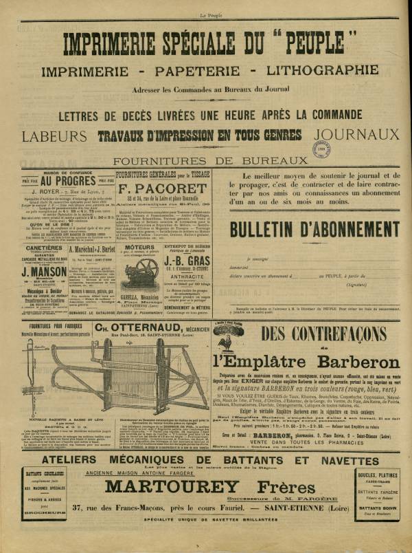 
						Affichage en mode lecture de la page
					