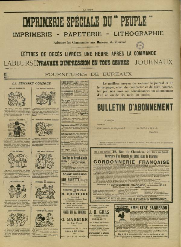 
						Affichage en mode lecture de la page
					
