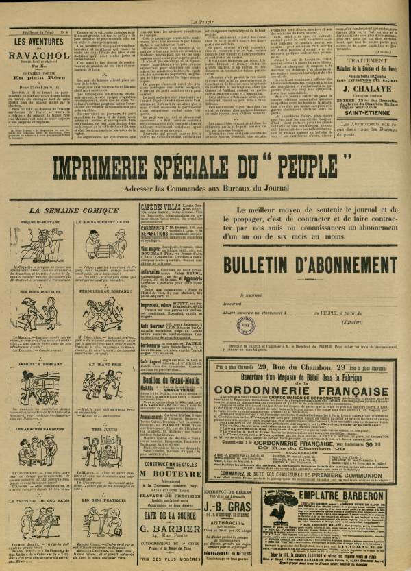 
						Affichage en mode lecture de la page
					