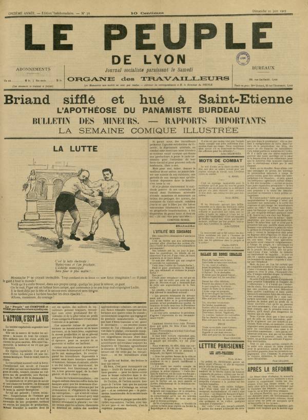 
						Affichage en mode lecture de la page
					