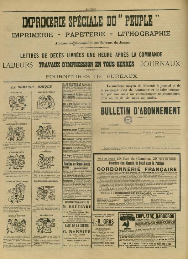 
						Affichage en mode lecture de la page
					