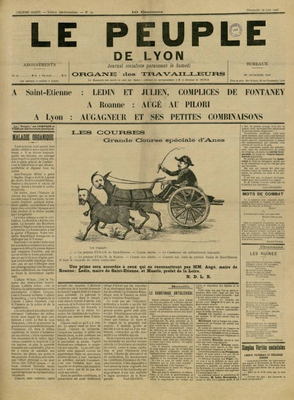 
						Affichage en mode lecture de la page
					