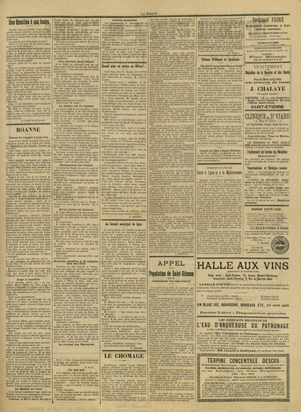 
						Affichage en mode lecture de la page
					