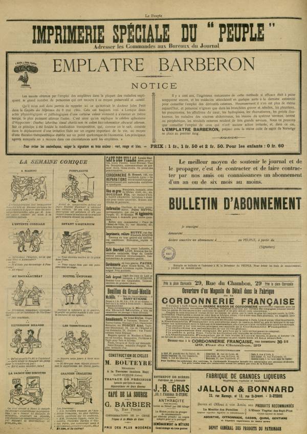 
						Affichage en mode lecture de la page
					