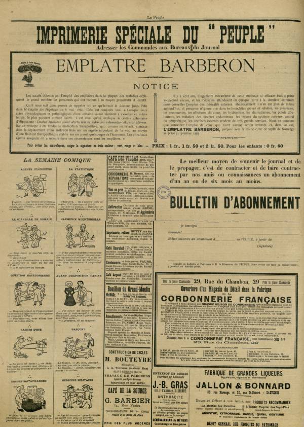 
						Affichage en mode lecture de la page
					