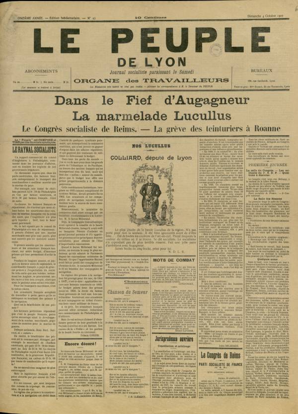 
						Affichage en mode lecture de la page
					
