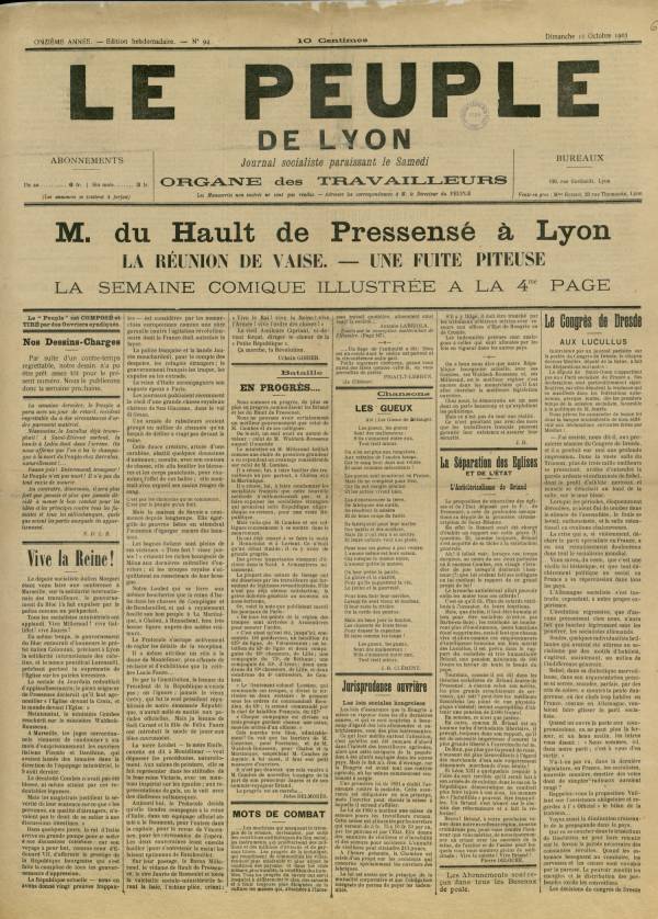 
						Affichage en mode lecture de la page
					