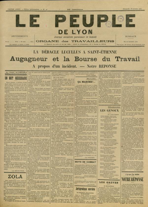 
						Affichage en mode lecture de la page
					