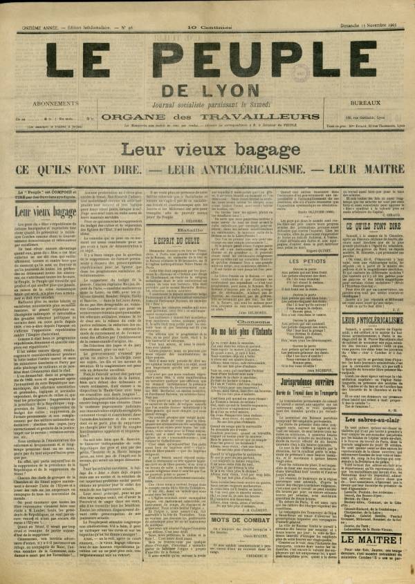 
						Affichage en mode lecture de la page
					