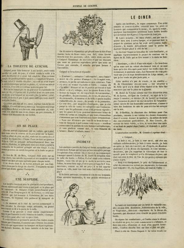
						Affichage en mode lecture de la page
					