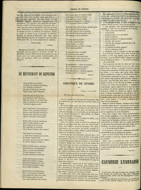 
						Affichage en mode lecture de la page
					