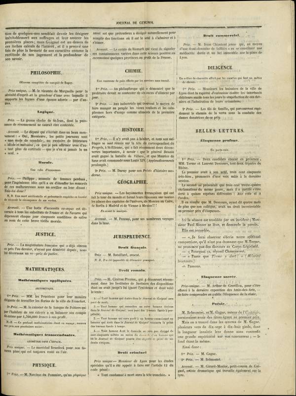 
						Affichage en mode lecture de la page
					