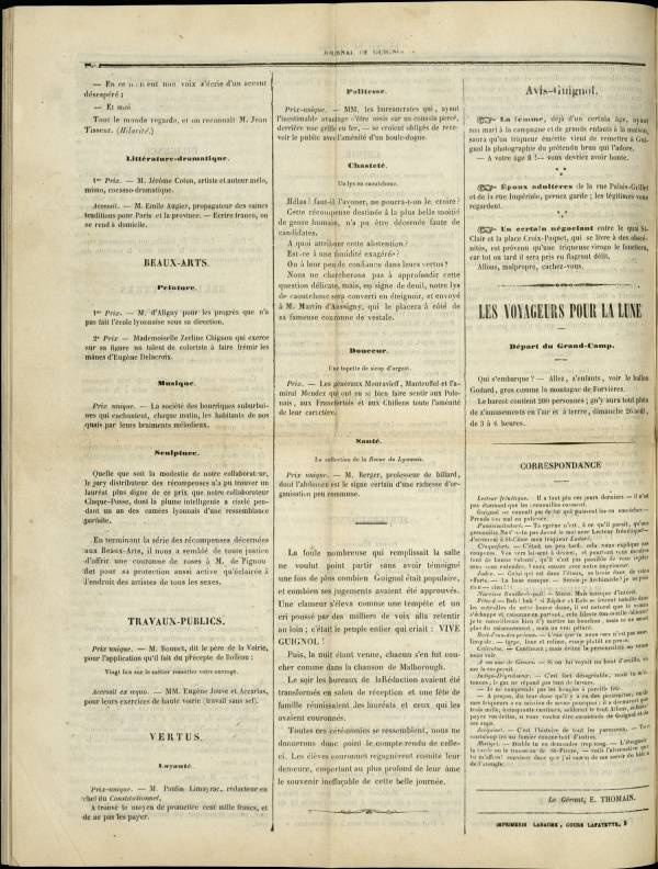 
						Affichage en mode lecture de la page
					