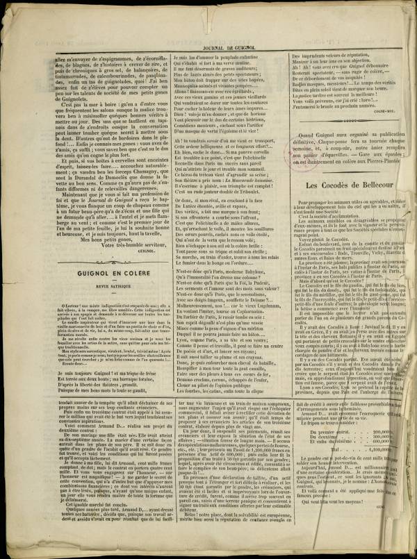 
						Affichage en mode lecture de la page
					