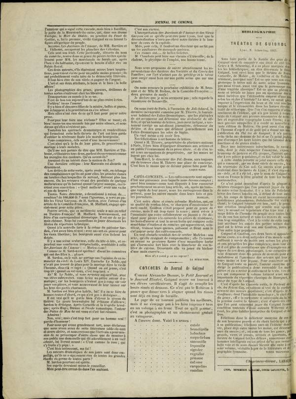 
						Affichage en mode lecture de la page
					