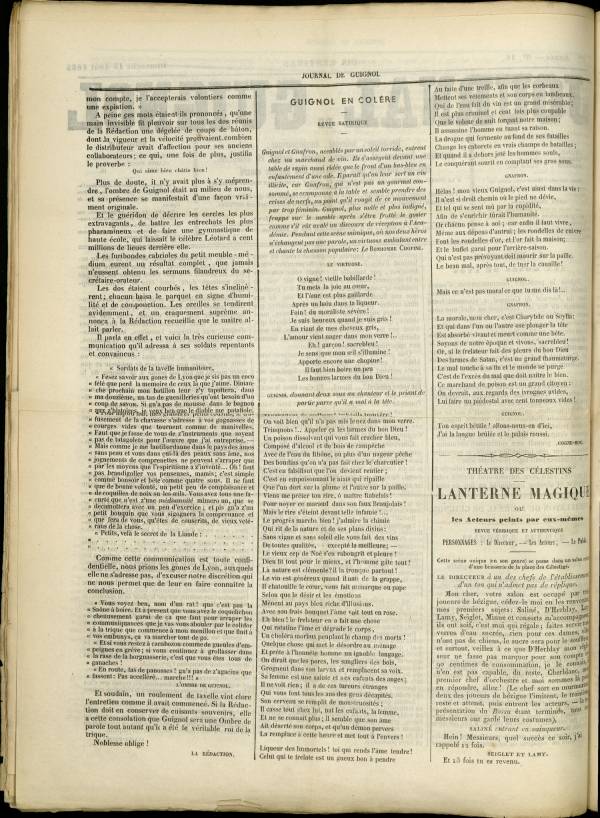 
						Affichage en mode lecture de la page
					