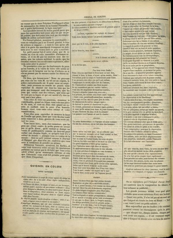 
						Affichage en mode lecture de la page
					