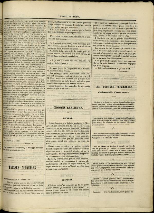 
						Affichage en mode lecture de la page
					