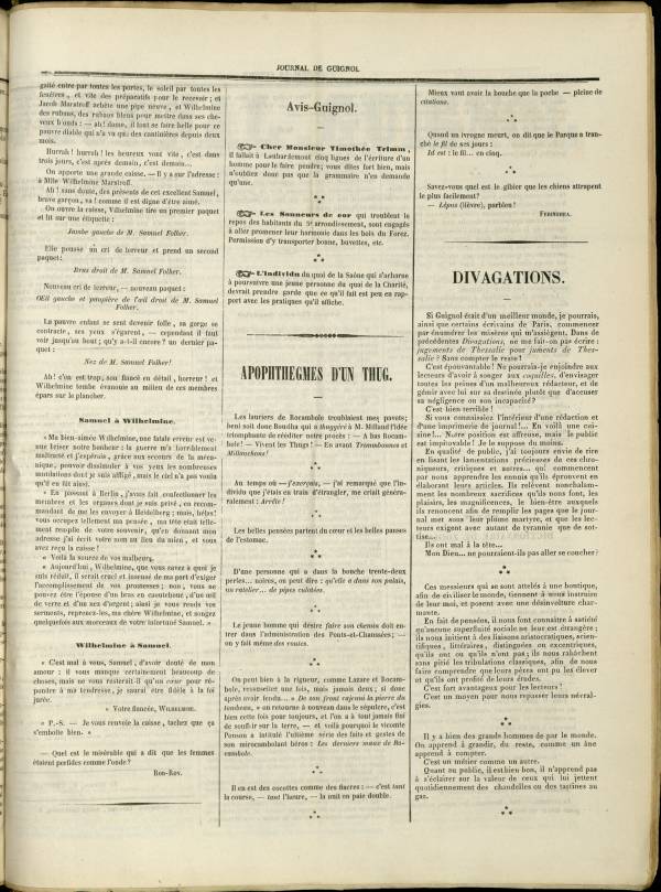 
						Affichage en mode lecture de la page
					