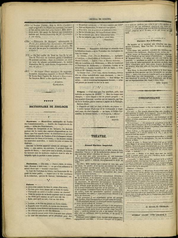 
						Affichage en mode lecture de la page
					
