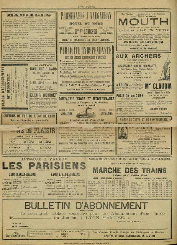
						Affichage en mode lecture de la page
					