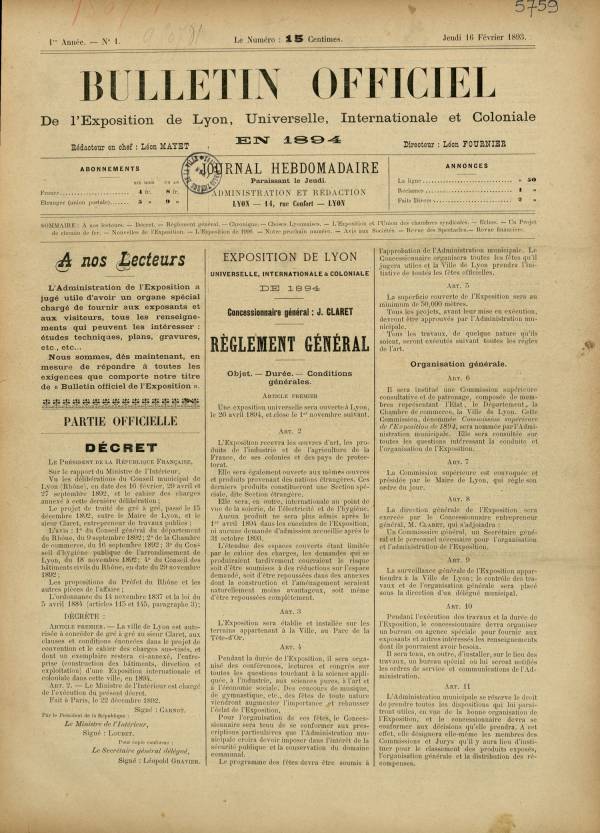 
						Affichage en mode lecture de la page
					