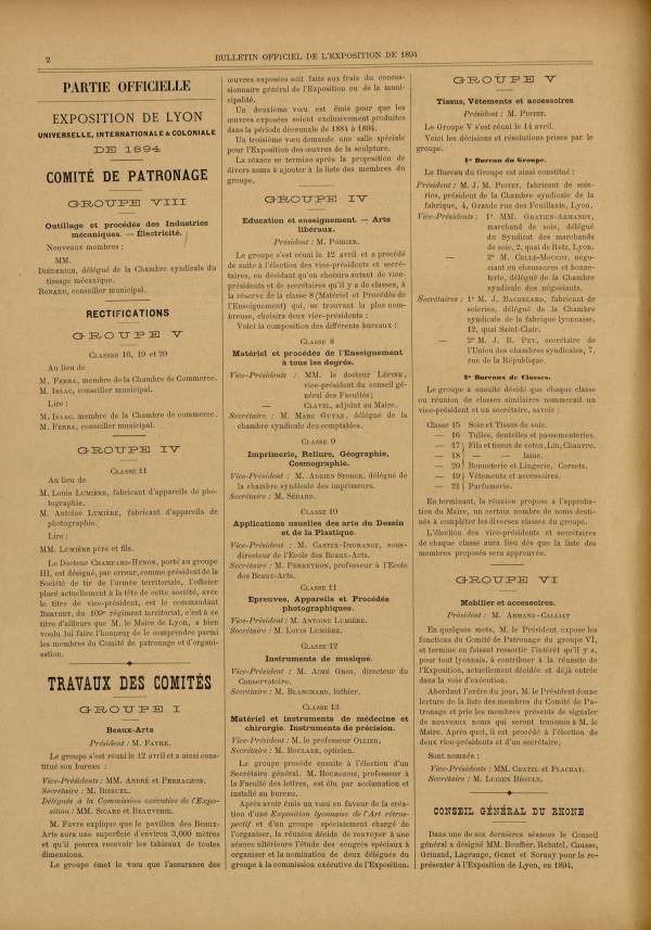 
						Affichage en mode lecture de la page
					