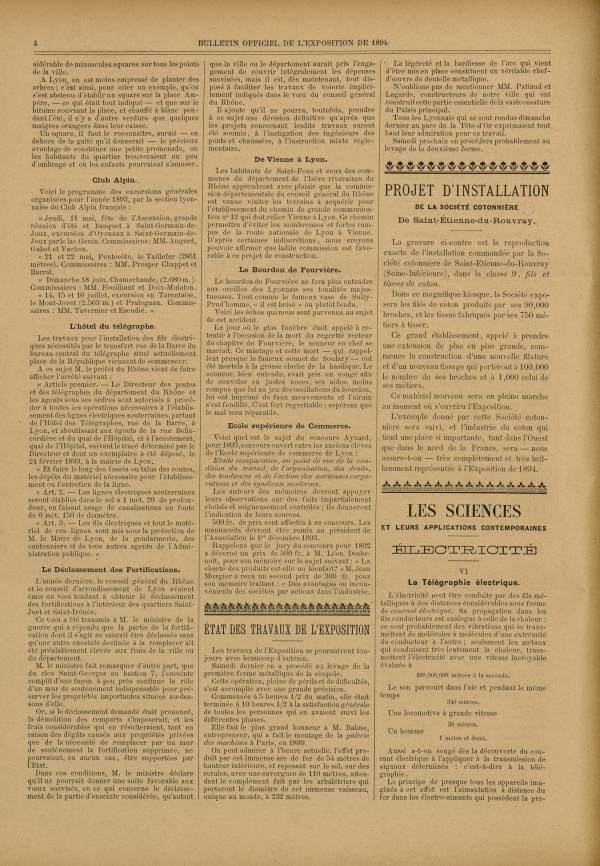 
						Affichage en mode lecture de la page
					