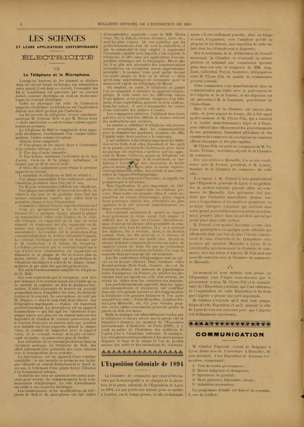 
						Affichage en mode lecture de la page
					