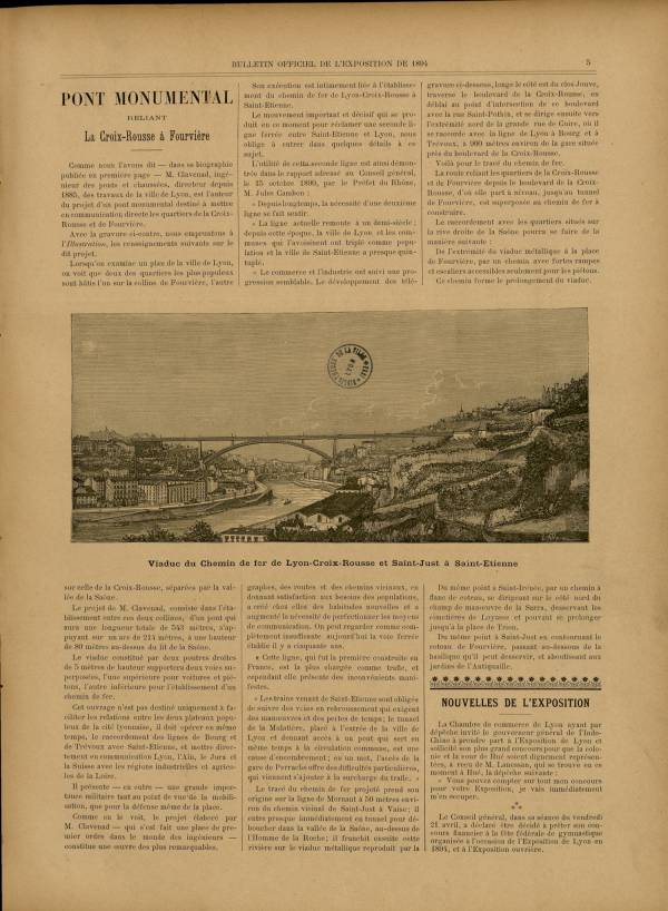 
						Affichage en mode lecture de la page
					