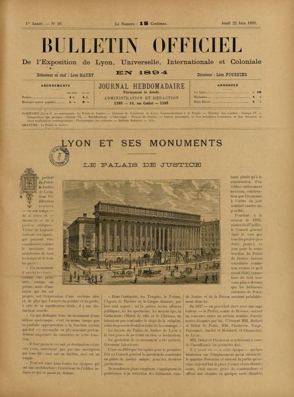 
						Affichage en mode lecture de la page
					