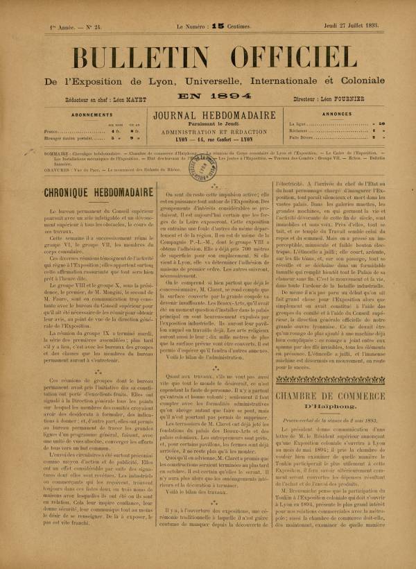 
						Affichage en mode lecture de la page
					