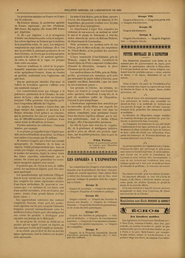 
						Affichage en mode lecture de la page
					