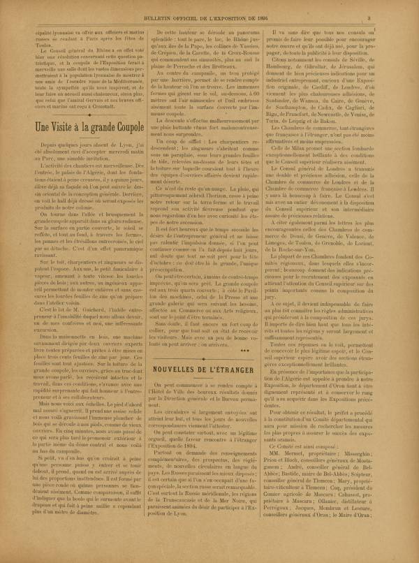 
						Affichage en mode lecture de la page
					