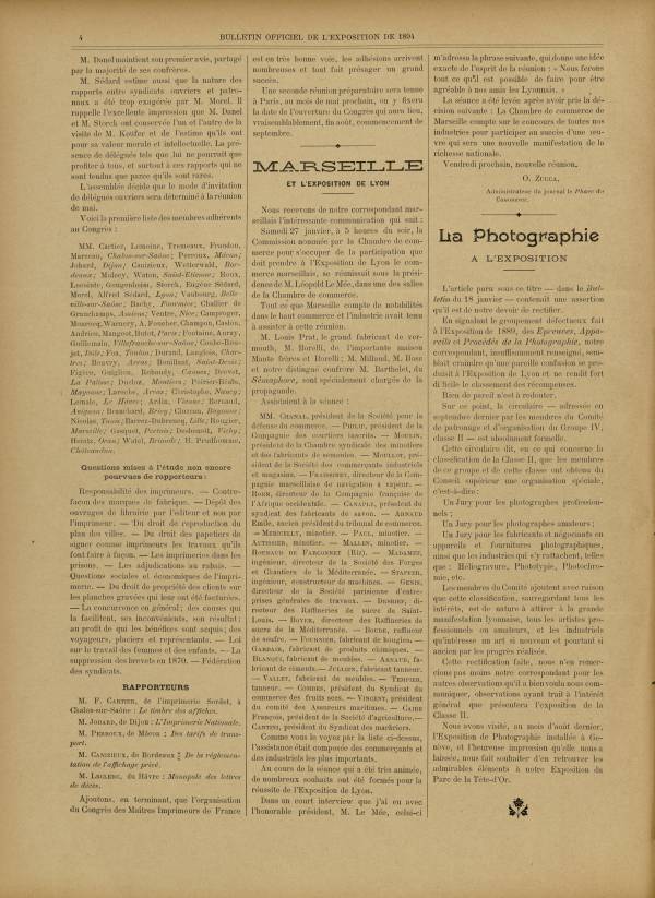 
						Affichage en mode lecture de la page
					