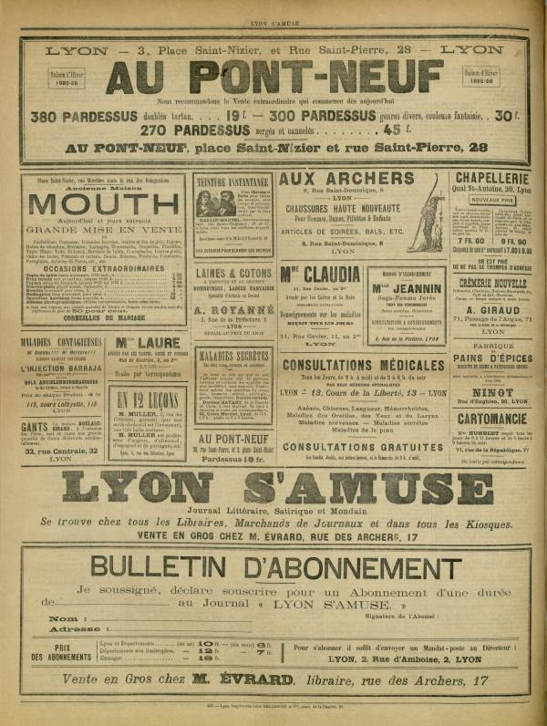 
						Affichage en mode lecture de la page
					