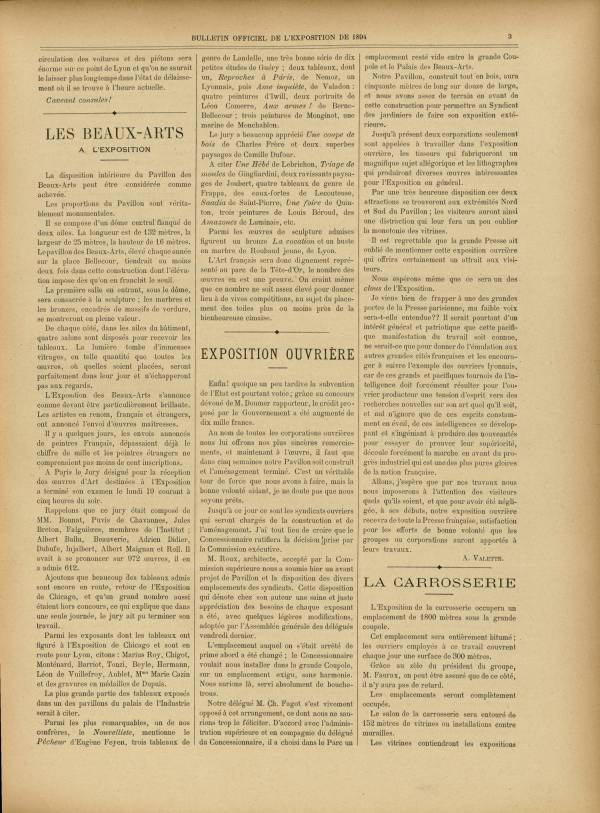 
						Affichage en mode lecture de la page
					